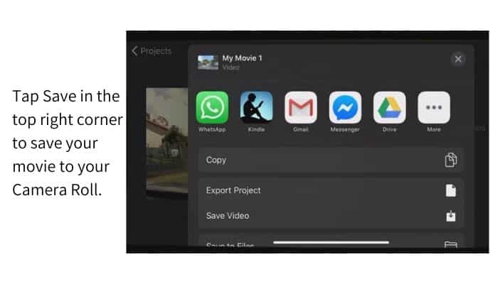 Combine iPhone videos with iMovie app