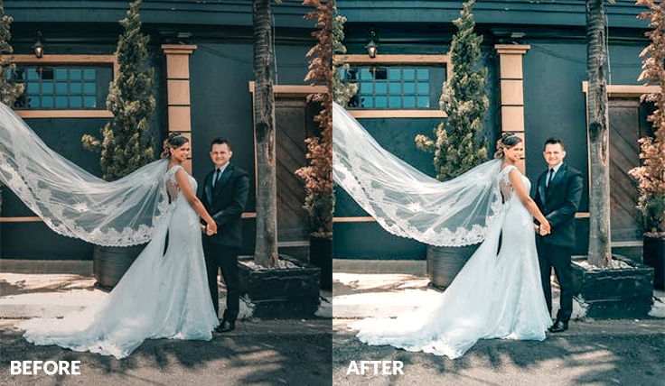 color correction in photo